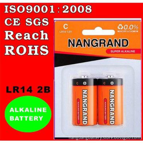 C size LR14 alkaline battery